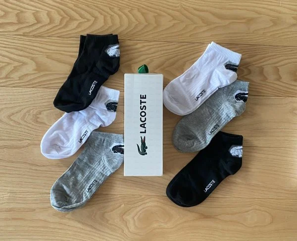 МЪЖКИ ЧОРАПИ LACOSTE 6 БРОЯ